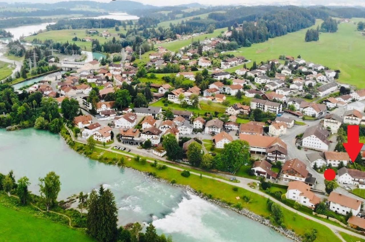 Moderne Praktische Ferienwohnung Am See Fewo3 Lechbruck Eksteriør billede